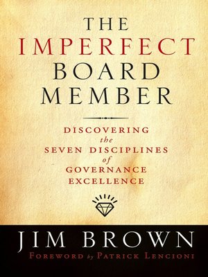 cover image of The Imperfect Board Member